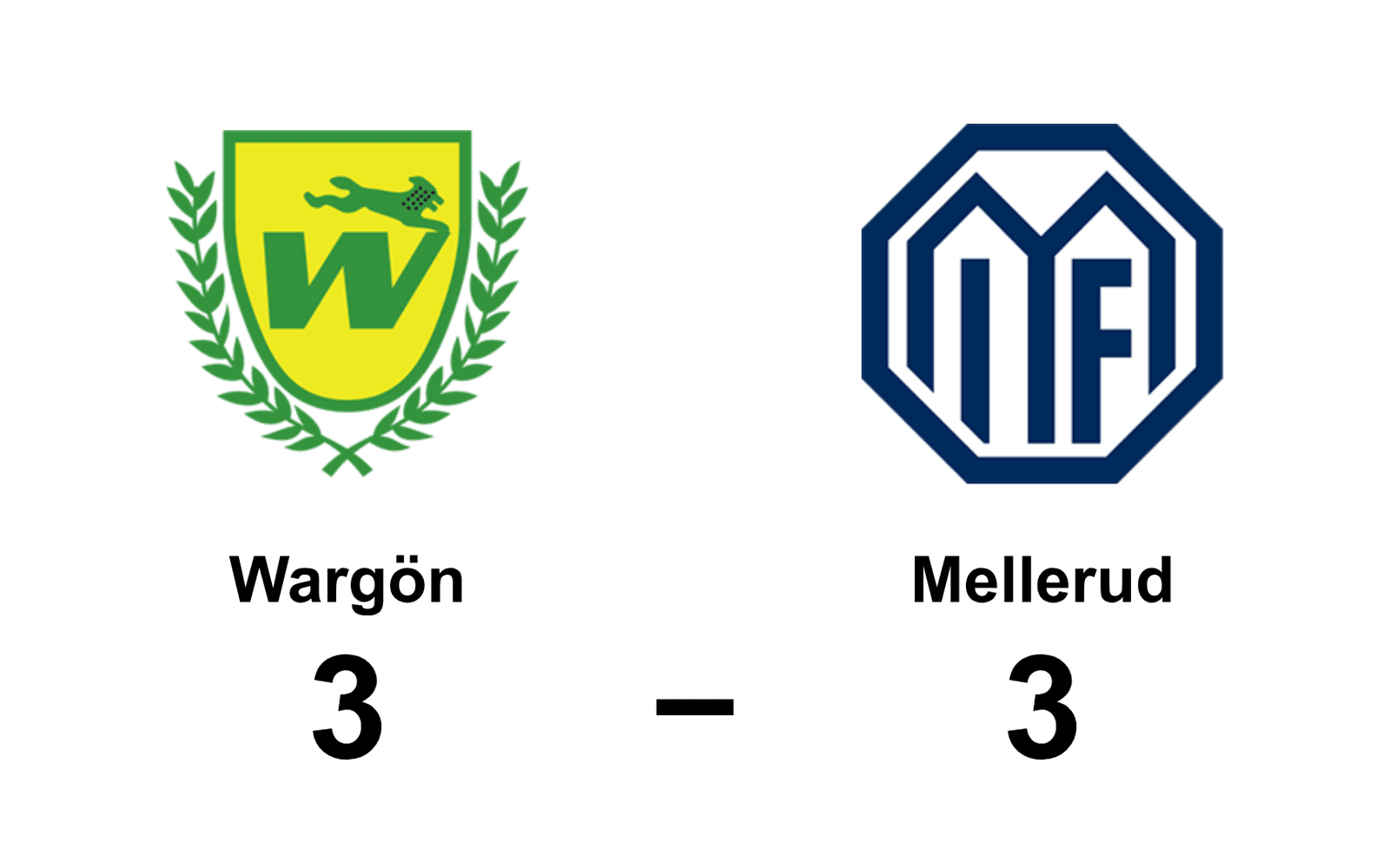 Wargöns IK spelade lika mot Melleruds IF