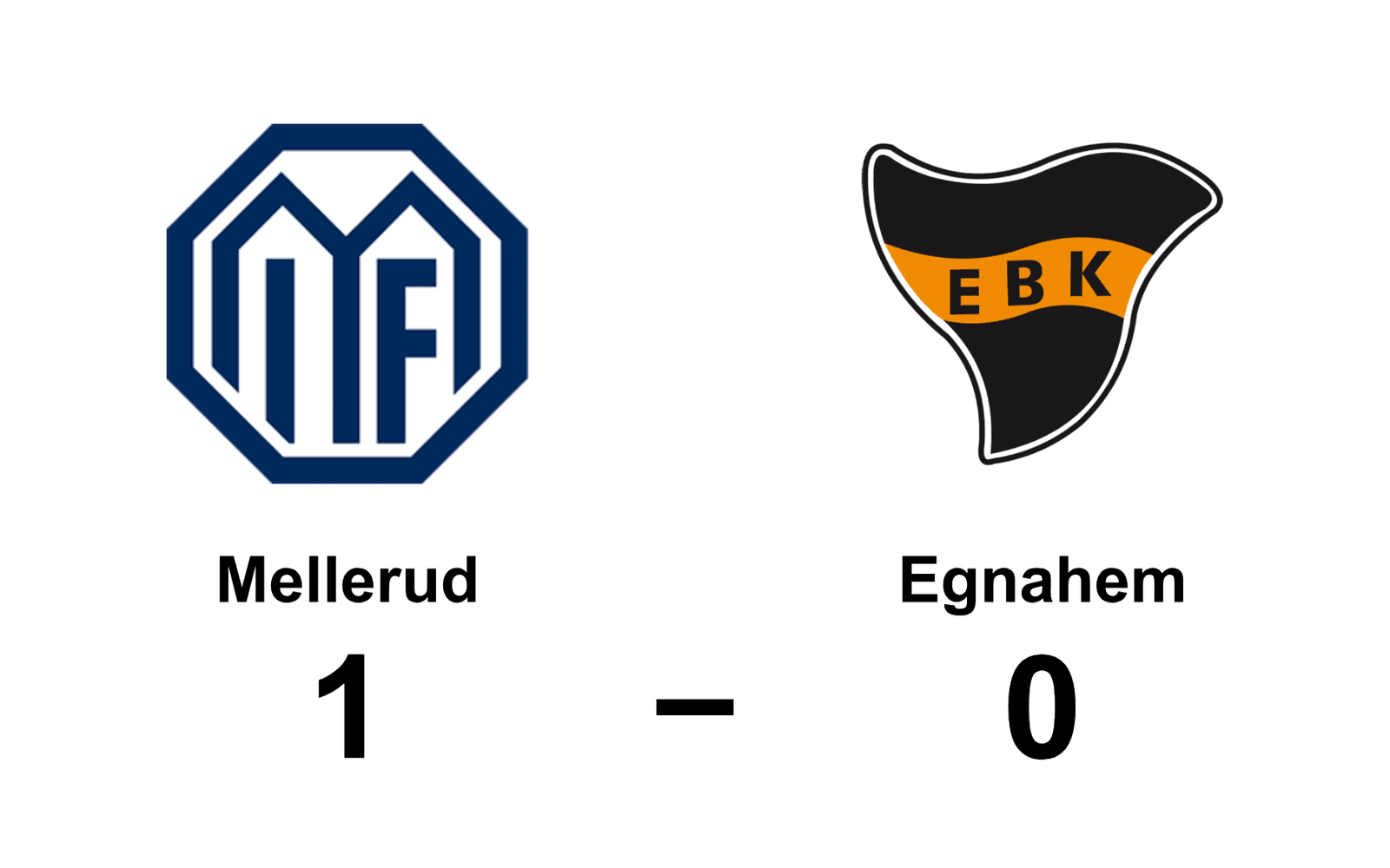 Melleruds IF vann mot Egnahems BK