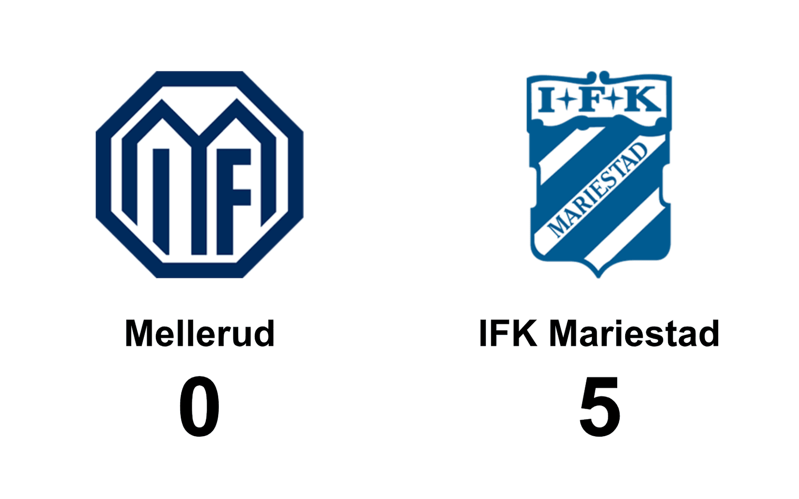 Melleruds IF förlorade mot IFK Mariestad